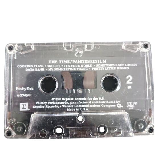 The Time - Pandemonium (1990, Cassette) - Picture 4 of 4